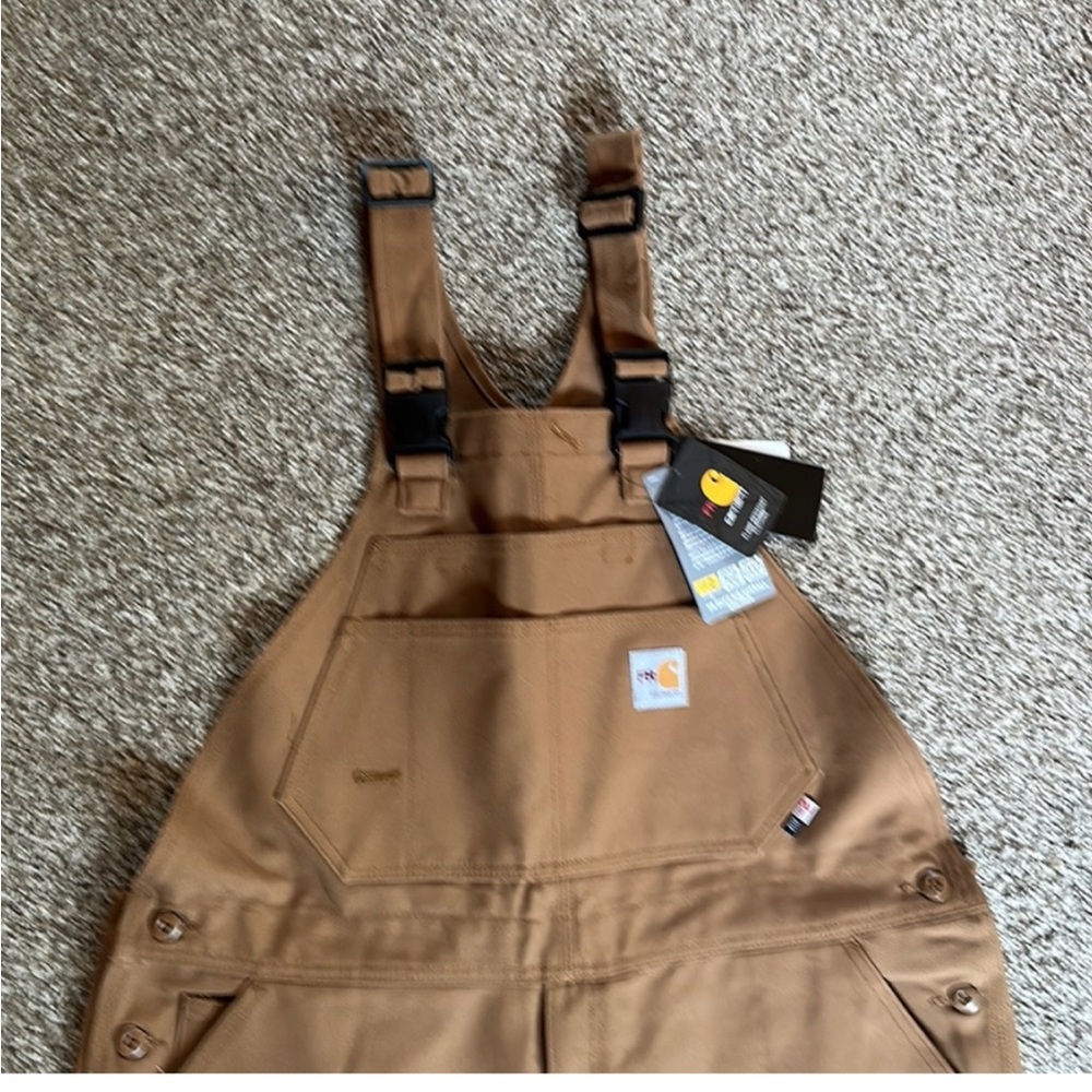 Brand New Carhartt Duck Bibs
